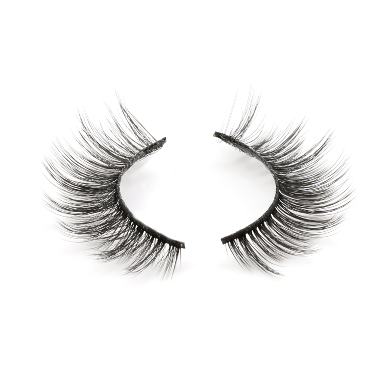 Wholesale Price for Private Label 3D Silk Strip Lashes Free Samples Acceptable YY114